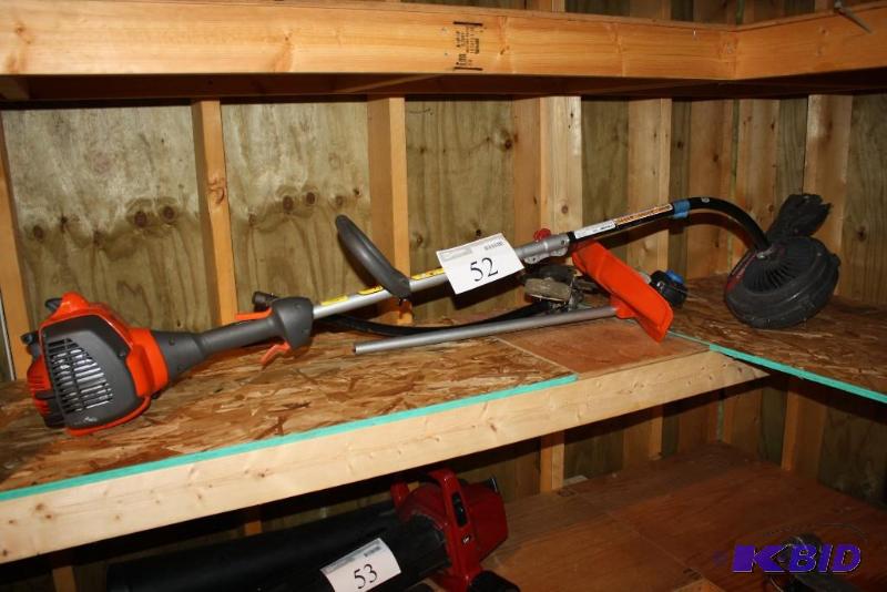 lot 52 image: Husqvarna 28 CC 2-Stroke Gas Grass Lawn Trimm...