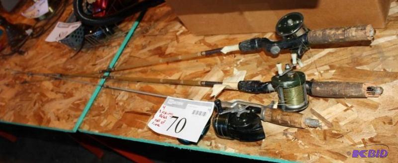 lot 70 image: Lot of (4) Including Miscellaneous Top Reel ...