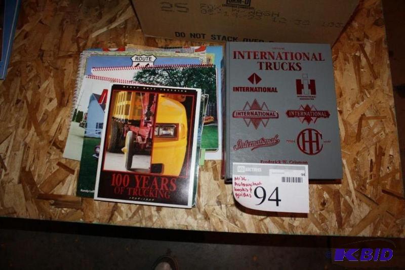 lot 94 image: Lot of(Lot of Miscellaneous Automotive Books ...