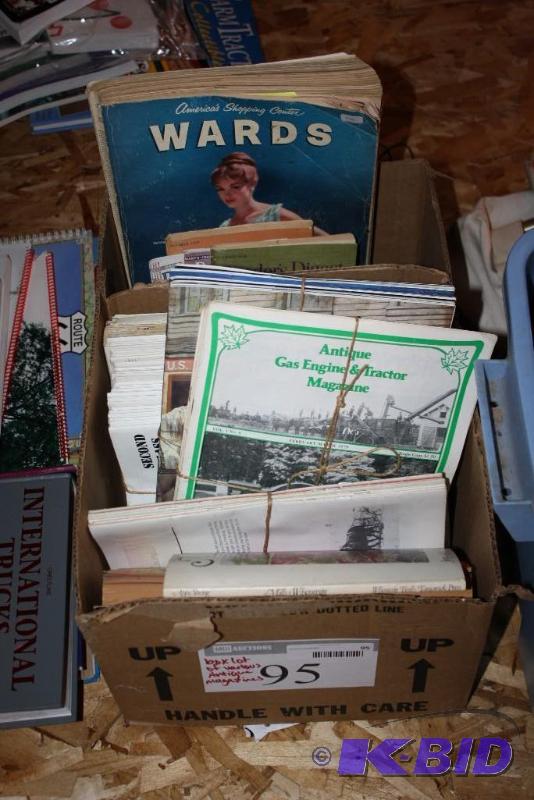 lot 95 image: Box Lot of Miscellaneous Antique Magazines....