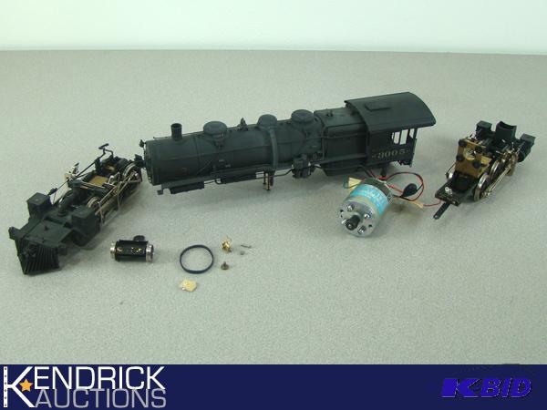 lot 11 image: Hand Made Solid Brass O-Scale Locomotive Project