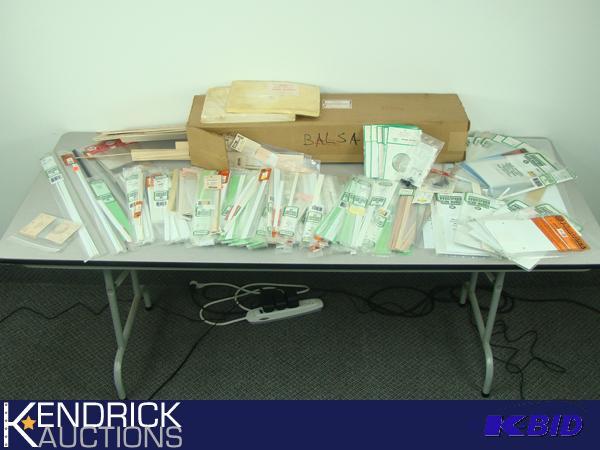 lot 31 image: Huge Lot of New in Package Modeling Styrene, Brass and Copper