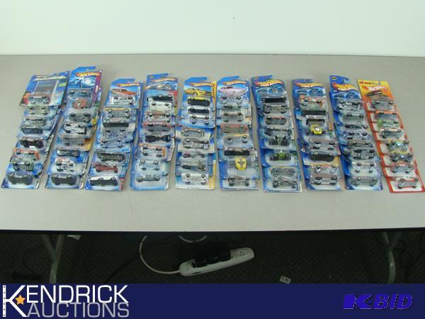 lot 42 image: Lot of 80 Carded 164 Scale Hot Wheels