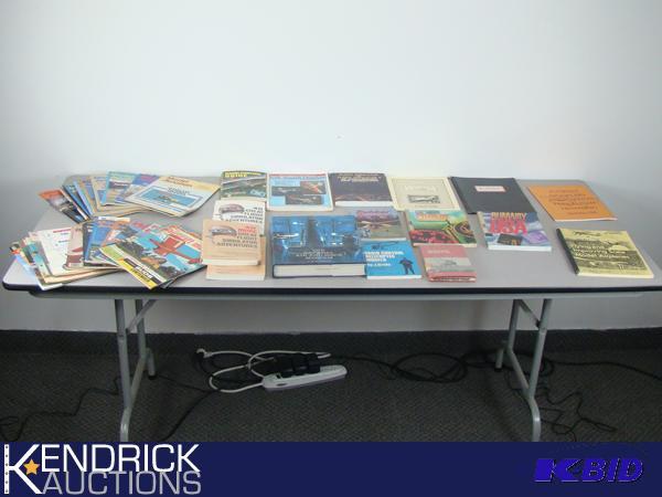 lot 5 image: Lot of RCModel Airplane, and Helicopter Books, and Magazines