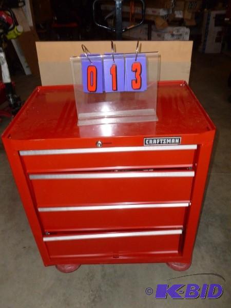 Craftsman 4 drawer roller cabinet. New but ha...