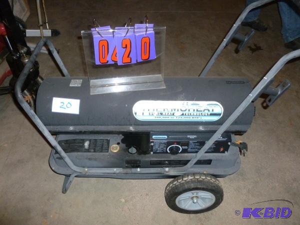Thermostat dual heat torpedo heater. 100000 -...