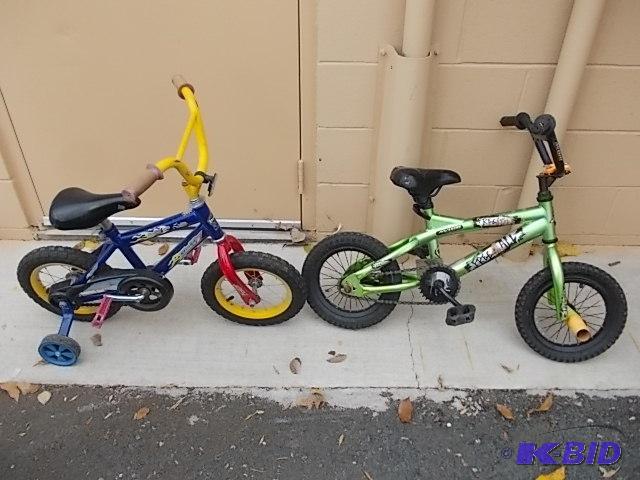 2 Boys 12 Inch Bike (Flat Tires)...