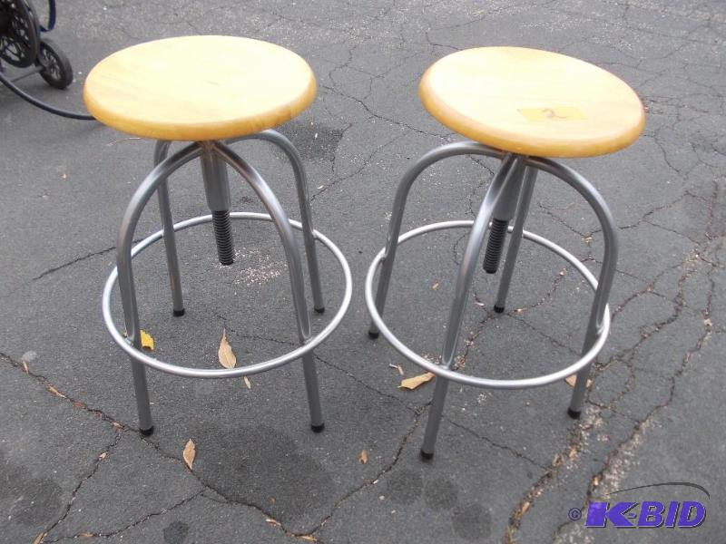 Pair Of 24 In Stools...