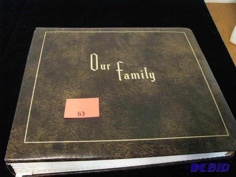 lot 63 image: Vintage 1960s photo album, new & in exce...
