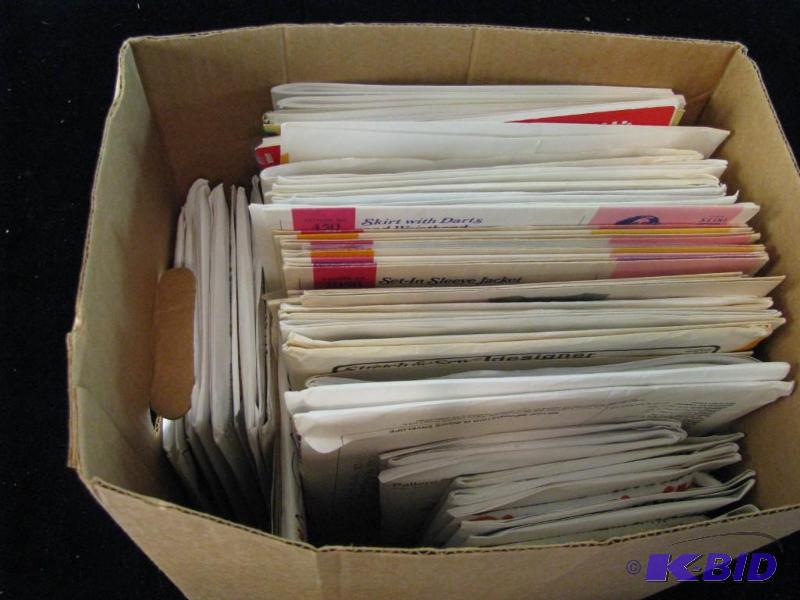 lot 95 image: Vintage sewing patterns, very nice collection...