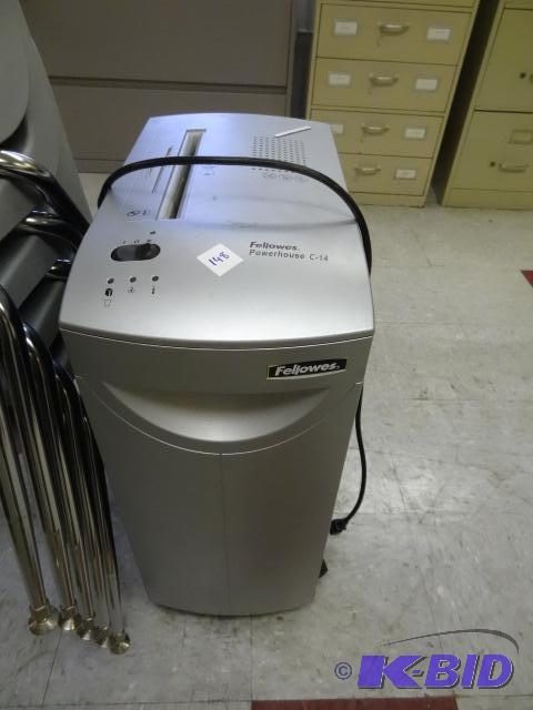 Fellowes power house c-14 paper shredder...