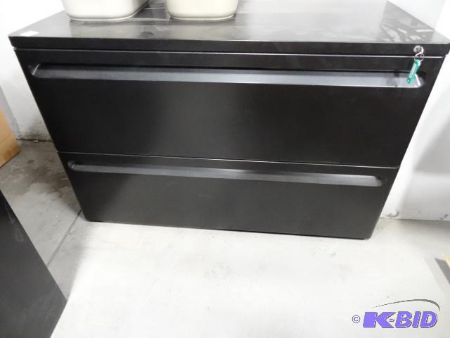 42&quot metal 2 drawer lateral file...