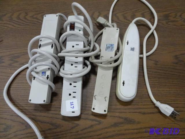 4 outlet strips...