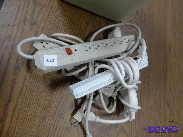 4 outlet strips...