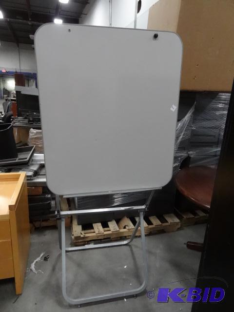 Adjustable height white board. 31 x 36 surfac...