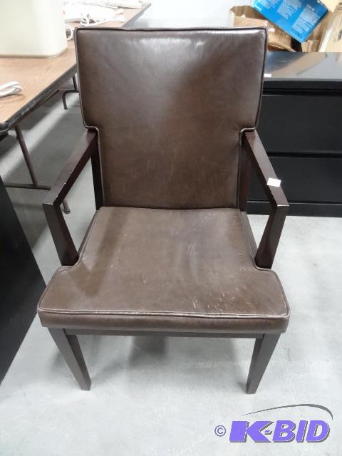 Wood framed side chair. Qty 2...