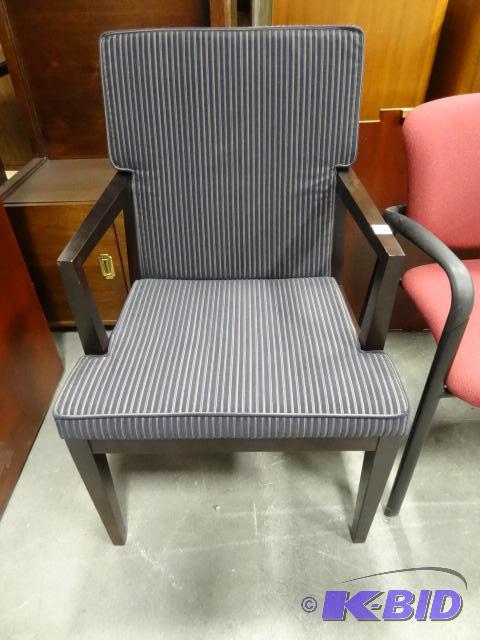 Wood framed side chair...