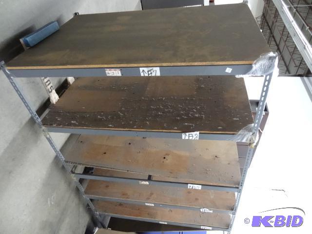 72 x 48 x 120 slide N lock shelving unit....
