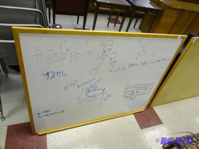 48 x 36 white board...