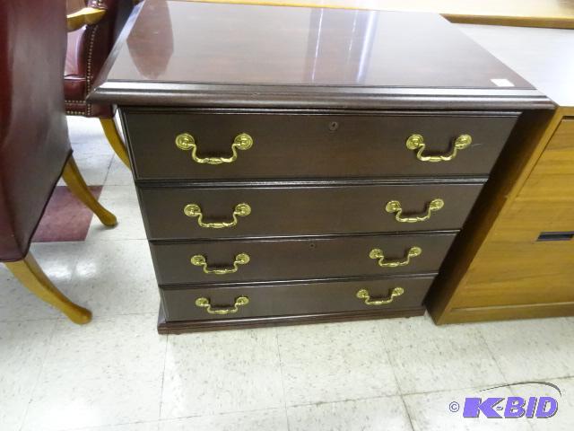 32&quot wood 2 drawer lateral file....
