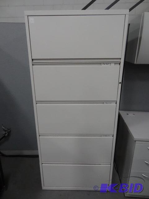 30&quot metal 5 drawer lateral file...