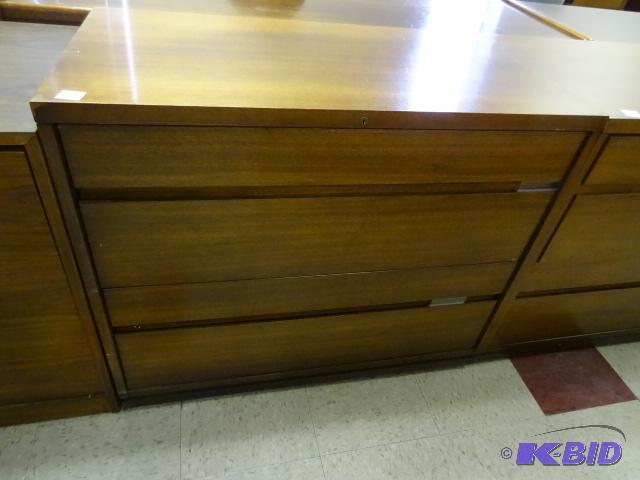 36&quot wood 2 drawer lateral file...