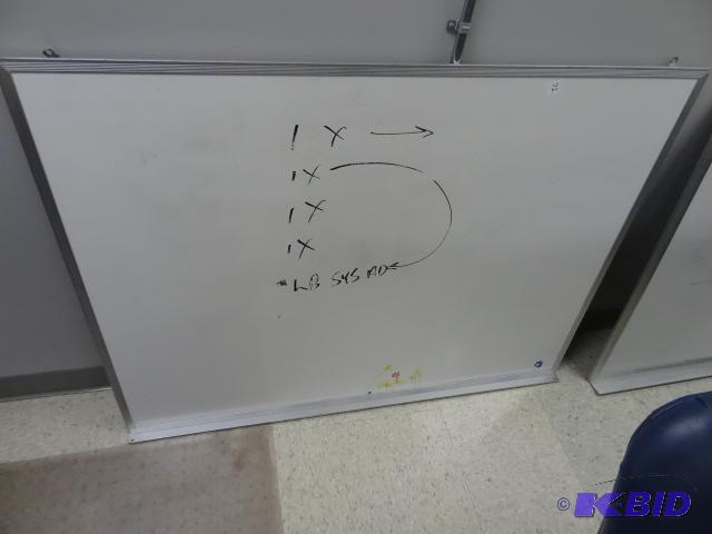 48 x 36 white board...