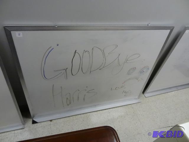 48 x 36 white board...
