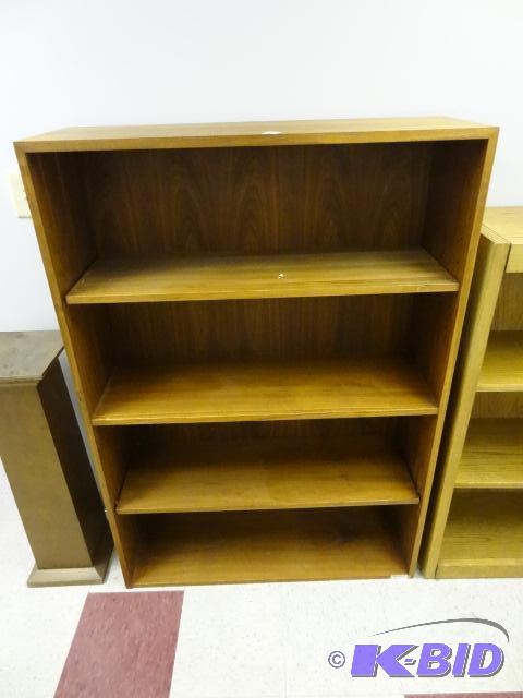 36 x 12 x 52 wood book shelf...