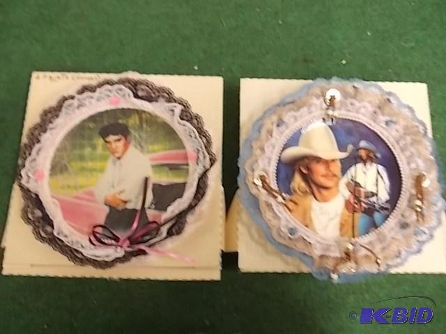 Elvis Presley &amp Alan Jackson Hand Crafted...