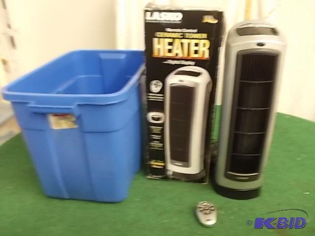 Large Tote (No Lid), Ceramic Tower Heater...