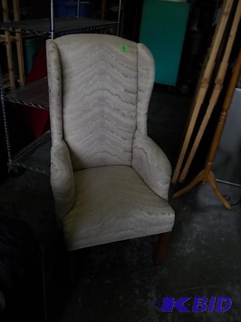 Wing Back Upholstered Chair...