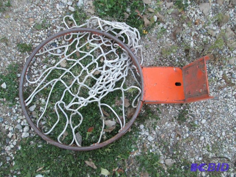 lot 121 image: basketball hoop...