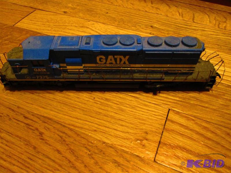 lot 199 image: Model Train GATX Capital Corporation GSCX 737...