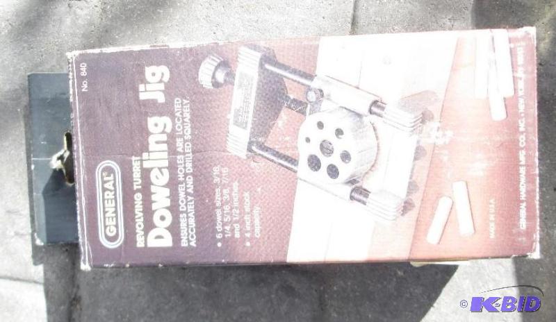 lot 22 image: General Revolving Turret Doweling Jig...