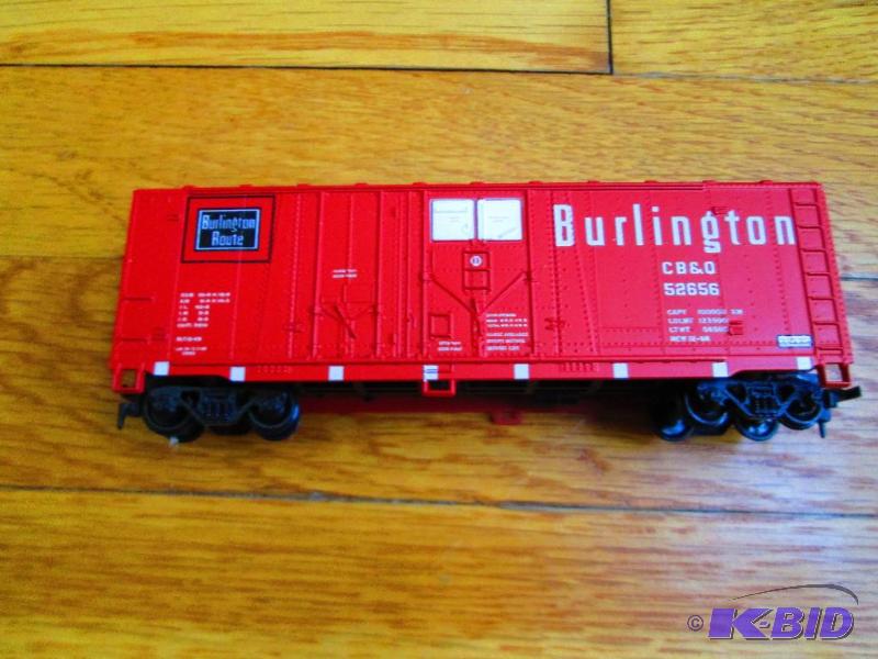 lot 248 image: Model Train Burlington CB &ampQ 52656...