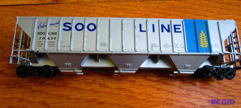 lot 255 image: Model Train Soo Line 70639...