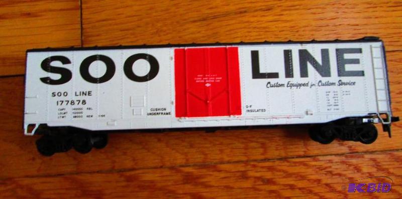 lot 258 image: Model Train Soo Line 177878...