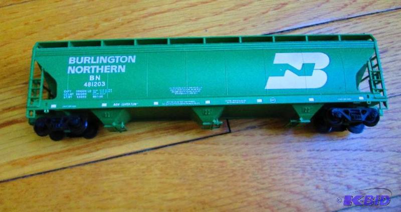lot 265 image: Model Train Burlington Northern BN 481203...