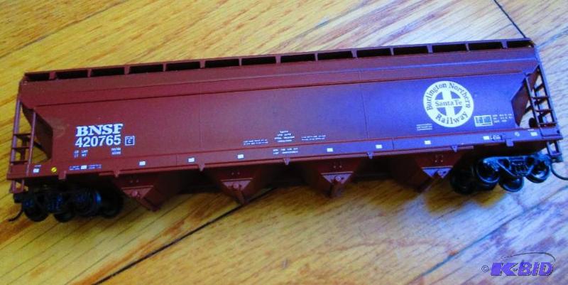 lot 267 image: Model Train Burlington Northern Santa Fe Rail...