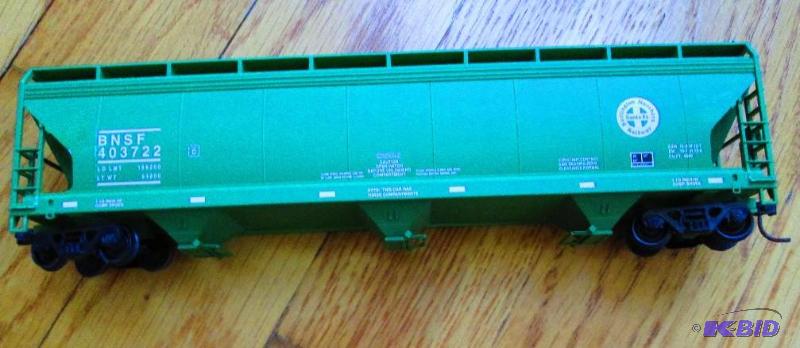 lot 273 image: Model Train Burlington Northern Santa Fe BNSF...