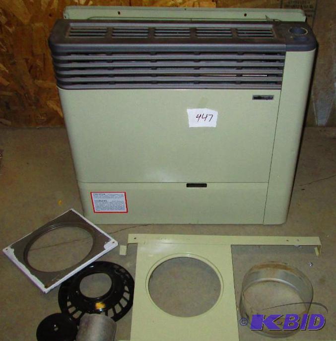 lot 447 image: Home Comfort in in wall gas heater for a fish...