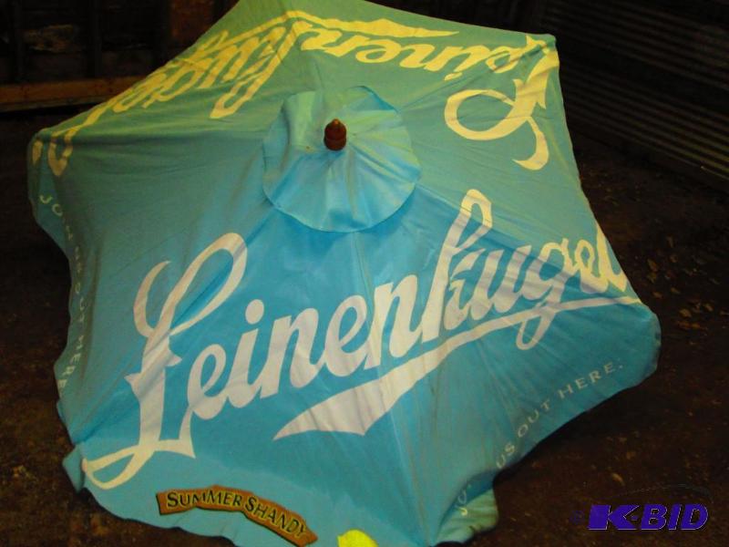 lot 448 image: Leinenkugals summer shandy umbrella top only...
