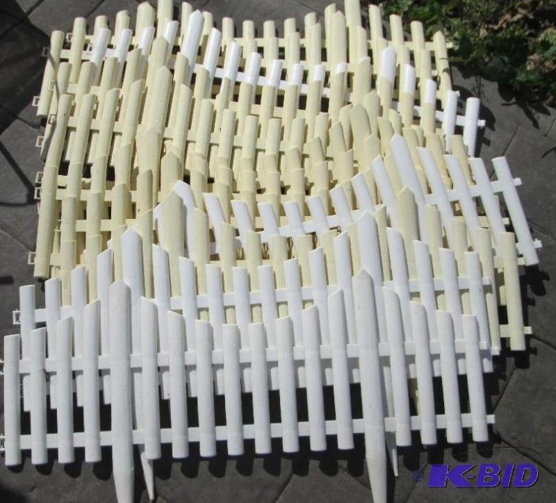 lot 8 image: Lot of 12 fence sections, each is 2 feet long...