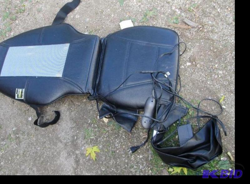 lot 85 image: Homedics Shiatsu massaging chair pad...