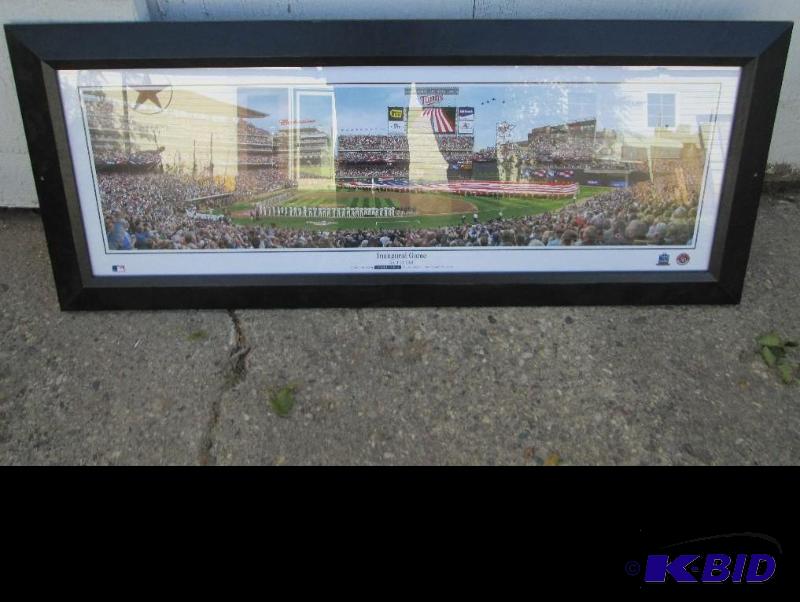 lot 90 image: Twins Target Field Inaugural Game April 12, ...