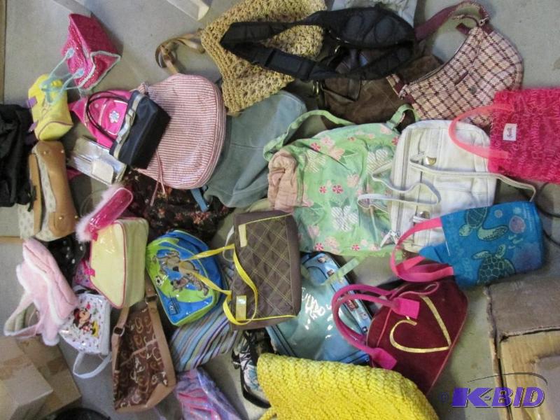 Large lot of purses and bags....