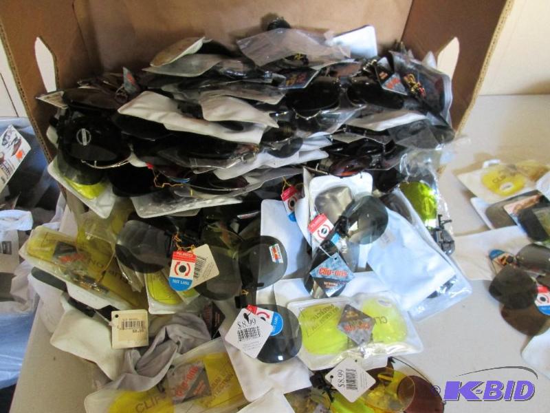 Wholesale lot of assorted sunglasses clip on ...