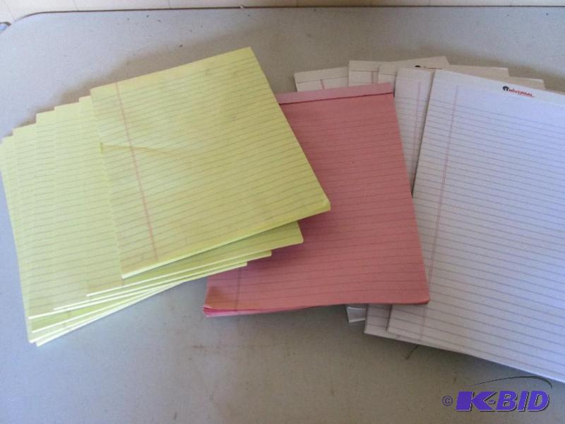 Lot of writing paper pads...
