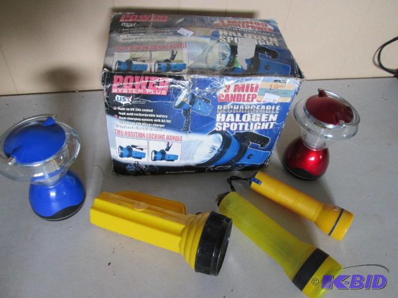 Lot of assorted lights...